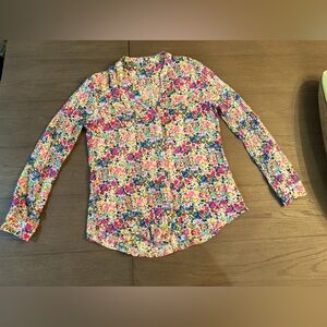 Kut From the Kloth Women's S Small Multicolor Long Sleeve Top Blouse